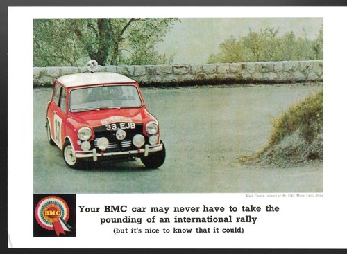 Bmc mini cooper mk1 monte - mini,
