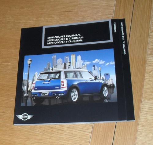 Mini clubman brochure - mini,
