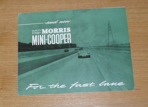 Morris mini cooper brochure - morris,