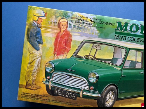 Vintage tamiya morris mini - tamiya,