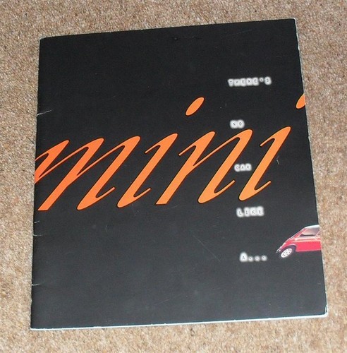 Mini brochure 1995 - mini, cooper