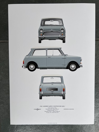1961 morris mini cooper - cooper, 1