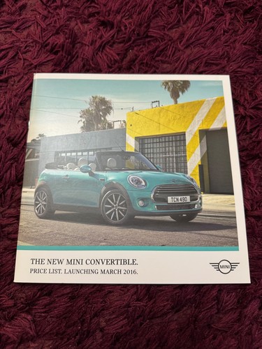 Mini convertible mk2 price - mini,