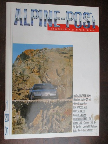 Alpine post 2001 - alpine, 1/2001