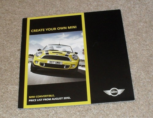 Mini convertible price guide - mini,