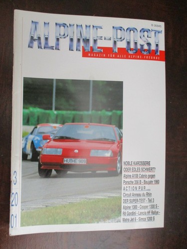 Alpine post 2001 magazine - post, 3/2001