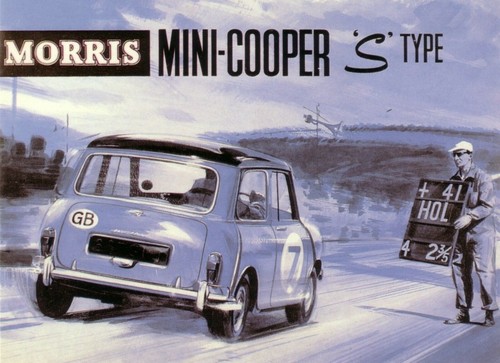 Morris mini cooper car jumbo - morris, s