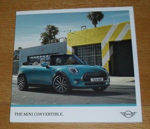 Mini convertible brochure - convertible, 2017