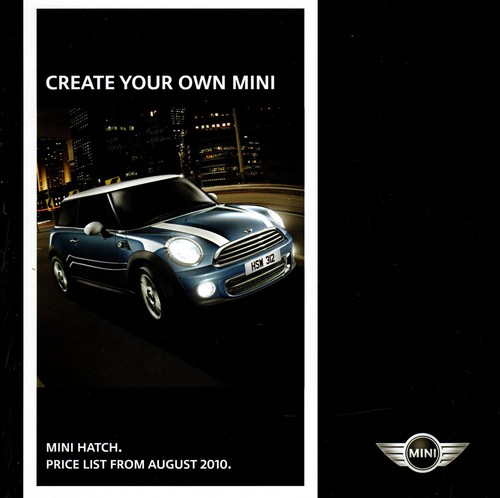 Mini hatch august 2010 - hatch, uk