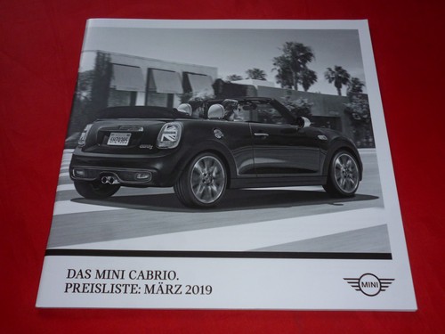 2019 mini convertible - 2019,