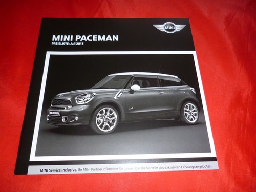 Mini paceman r61 - s, sd
