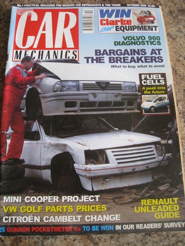 Car mechanics oct 1999 - mechanics,