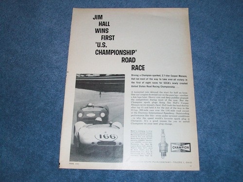 1963 champion spark plugs - 1963,