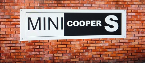 Mini cooper banner leyland - mini,