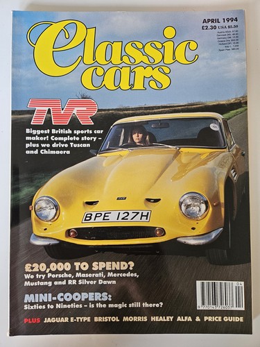 Classic cars magazine tvr - classic,
