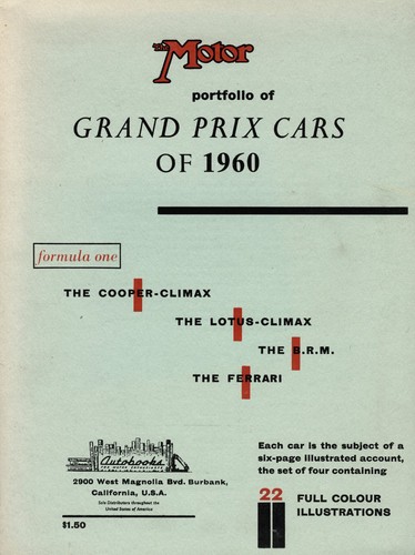 Motor portfolio grand - of, prix