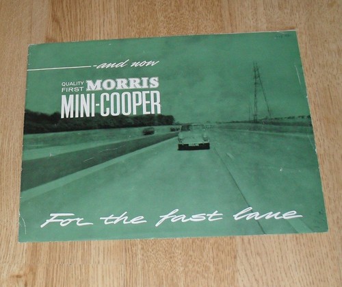 Morris mini cooper brochure - mini,