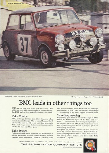 Bmc austin morris mini - morris,