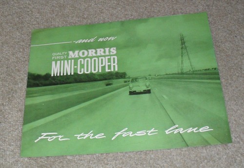 Morris mini cooper brochure - mini,