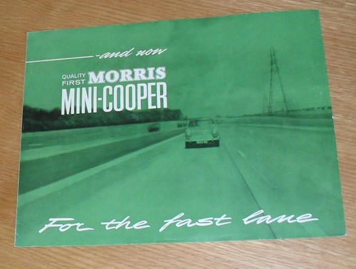 Morris mini cooper brochure - cooper,
