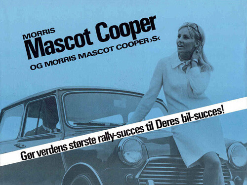 Morris mini s mascot - a3,