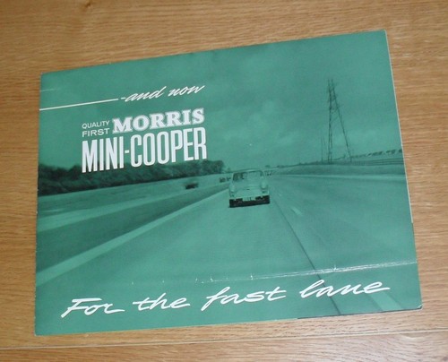 Morris mini cooper brochure - **,